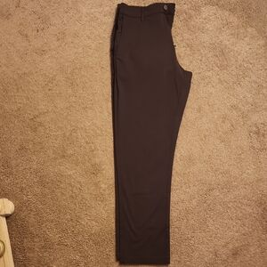 Black Dress Pants Classic Straight-Leg Formal